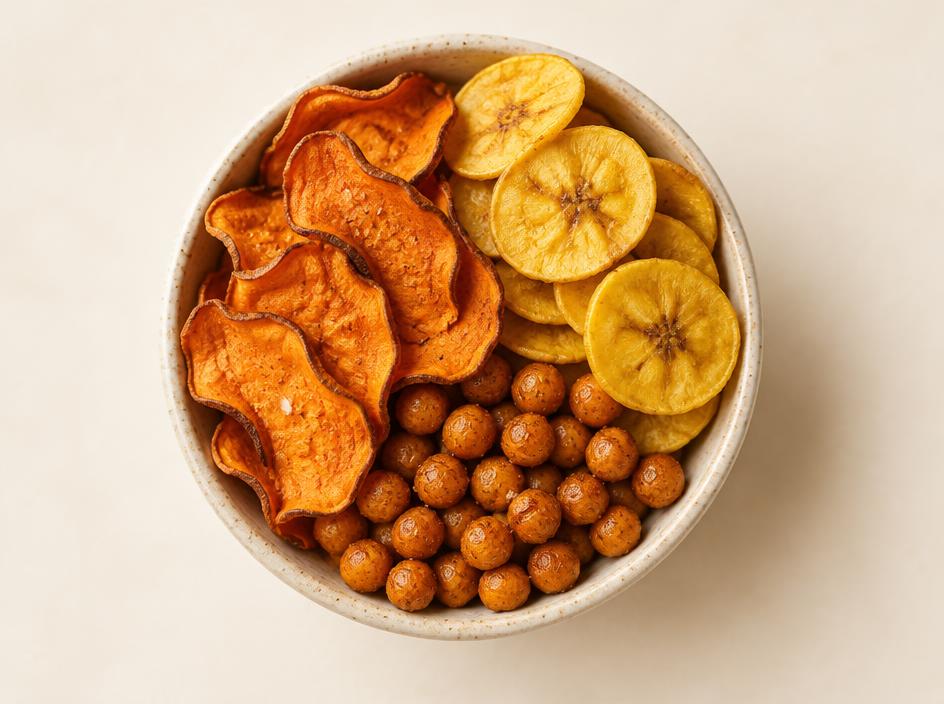 Snacks del capítulo 1: Crujientes Salados y Horneados